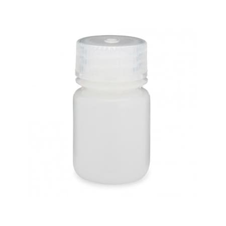 Globe Scientific Diamond RealSeal Bottles, HDPE, Wide Mouth, 30 ml, 12/pk, 12PK 219910